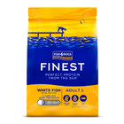 FISH4DOGS Granule velké pro dospělé psy Finest bílá ryba s bramborami 1,5 kg, 1+