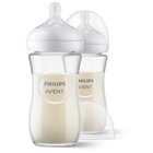 Philips AVENT Láhev Natural Response skleněná 240 ml, 1m+, 2 ks Philips AVENT Láhev Natural Response skleněná 240 ml, 1m+, 2 ks