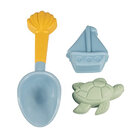 LITTLE DUTCH Súprava na piesok 3 ks Námornícky záliv 18m+