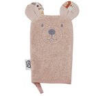 EKO Žínka bavlněná s oušky Bear Rose pink 20x15 cm EKO Žínka bavlněná s oušky Bear Rose pink 20x15 cm