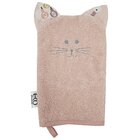 EKO Žínka bavlněná s oušky Cat Rose pink 20x15 cm EKO Žínka bavlněná s oušky Cat Rose pink 20x15 cm