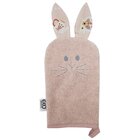EKO Žínka bavlněná s oušky Bunny Rose pink 20x15 cm EKO Žínka bavlněná s oušky Bunny Rose pink 20x15 cm