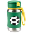 SKIP HOP Spark Style Fľaša so slamkou na vodu nerez Futbal 12m+ SKIP HOP Spark Style Fľaša so slamkou na vodu nerez Futbal 12m+