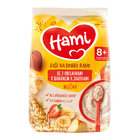 HAMI Kaša mliečna so 7 obilninami s banánom a jahodami 210 g HAMI Kaša mliečna so 7 obilninami s banánom a jahodami 210 g
