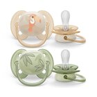 Philips AVENT Šidítko Ultrasoft Premium Zvířátko 0-6m chlapec, 2 ks Philips AVENT Šidítko Ultrasoft Premium Zvířátko 0-6m chlapec, 2 ks