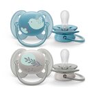 Philips AVENT Šidítko Ultrasoft Premium Zvířátko 6-18m chlapec, 2 ks Philips AVENT Šidítko Ultrasoft Premium Zvířátko 6-18m chlapec, 2 ks