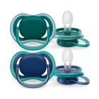 Philips AVENT Šidítko Ultra air neutral 6-18m chlapec modrá, 2ks Philips AVENT Šidítko Ultra air neutral 6-18m chlapec modrá, 2ks