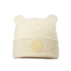 PUPILL Čiapka Misio bavlna s uškami béžová uni 46-48 cm