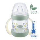NUK Láhev kojenecká For Nature na učení s kontrolou teploty, zelená 150 ml NUK Láhev kojenecká For Nature na učení s kontrolou teploty, zelená 150 ml