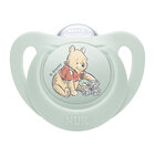 NUK Dudlík Disney Medvídek Pú v boxu, zelený 6-18m NUK Dudlík Disney Medvídek Pú v boxu, zelený 6-18m