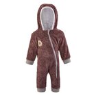 LITTLE ANGEL Overal Mazlík bambus lem Outlast® 74 hnedá