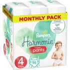 PAMPERS Harmonie Pants Nohavičky plienkové jednorazové 4 (9-15 kg) 96 ks