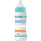 CHICCO Láhev kojenecká Well-being silikon 330 ml kluk CHICCO Láhev kojenecká Well-being silikon 330 ml kluk