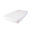 BABYMATEX Plachta nepremokavá s gumičkou Tencel 70x140 cm biela