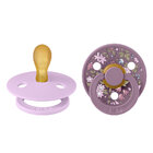 BIBS x LIBERTY Dudlíky symetrické z přírodního kaučuku Colour 2ks - velikost 1, Violet Sky / Mauve BIBS x LIBERTY Dudlíky symetrické z přírodního kaučuku Colour 2ks - velikost 1, Violet Sky / Mauve