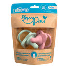 DR.BROWN'S Dudlík HappyPaci 0-6m 2ks, růžový/zelený (PS12007) DR.BROWN'S Dudlík HappyPaci 0-6m 2ks, růžový/zelený (PS12007)