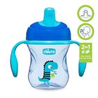 CHICCO Hrneček Training s držadly 200 ml modrý 6m+ CHICCO Hrneček Training s držadly 200 ml modrý 6m+