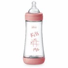 CHICCO Lahev kojenecká Perfect5 silikon 300ml holka CHICCO Lahev kojenecká Perfect5 silikon 300ml holka