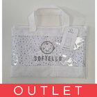 SOFTELLO Povlečení dětské bílé, tečka 130x90 cm