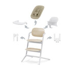 CYBEX Stolička jedálenská Lemo 4v1 Sand White Gold CYBEX Stolička jedálenská Lemo 4v1 Sand White Gold