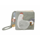 LITTLE DUTCH Knížka závěsná textilní s aktivitami stodola Farma