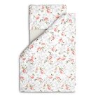 SENSILLO Prádlo ložní 3-dílné pivoňka Beige bavlna 120x60 cm