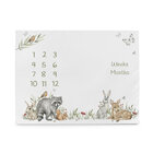 CEBA Podložka míľniková na fotenie (92x72) Basic Animals CEBA Podložka míľniková na fotenie (92x72) Basic Animals