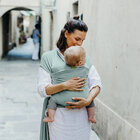 BOBA Nosítko dětské / šátek Wrap - Sea Mist