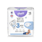 BELLA HAPPY Baby Plienky jednorazové Midi 5-9 kg 16 ks