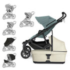 THULE Kočárek Urban Glide 4-wheel Mid Blue/Soft Beige set XXL