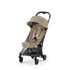 CYBEX Kočík golfový Coya Matt Black Cozy Beige Platinum CYBEX Kočík golfový Coya Matt Black Cozy Beige Platinum