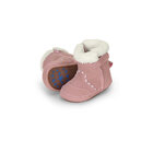 STERNTALER Čižmičky imitácia kože protišmykové kožušina geranium dievča veľ. 17/18 -6-9m