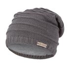 LITTLE ANGEL Čiapka pletená spadnuté vrúbok Outlast® vel.6, 54-57 cm šedá