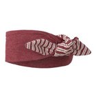 LITTLE ANGEL Čelenka šmyk Outlast® vel.uni bordó melír / pruh bordó melír