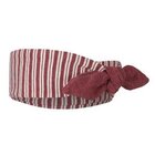 LITTLE ANGEL Čelenka šmyk Outlast® vel.uni pruh bordó melír / bordó melír