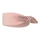 LITTLE ANGEL Čelenka šmyk Outlast® vel.uni púdrová / pruh pudrbordó