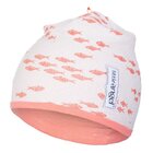 LITTLE ANGEL Čiapka podšitá BIO Outlast® 3 42-44 cm natur / tm.coral