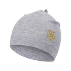 LITTLE ANGEL Čiapka tenká lesk Outlast® 2 39-41 cm šedý melír