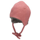 STERNTALER Čiapka na zaväzovanie podšitá rosa dievča 41 cm- 4-5 m