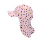 STERNTALER Šiltovka s ochranou krku v ružovej farbe s bodkami pink dievča-51 cm-18-24 m