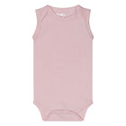 DIRKJE Body bez rukávov Ružové dievča 62-68