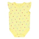 DIRKJE Body bez rukávov s volánikom žltá dievča veľ.50/62