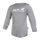 LITTLE ANGEL Body šmyk zvieratka DR Outlast® vel.62 sivý melír