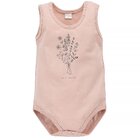 PINOKIO Body na ramienka Summer Mood pink veľ. 80