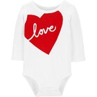 CARTER'S Body dlouhý rukáv Love dívka 18 m/vel. 86