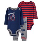 CARTER'S Set 3dielny body dlhý rukáv 2 ks, nohavice Firetruck chlapec LBB NB/ veľ. 56