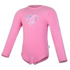 LITTLE ANGEL Body šmyk DR nášivka Outlast® 62 stř.růžová