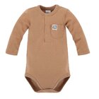 PINOKIO Body dlhý rukáv polo Le Tigre brown veľ. 68 PINOKIO Body dlhý rukáv polo Le Tigre brown veľ. 68