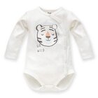 PINOKIO Body zavinovací dlouhý rukáv Wild Animals vel. 62 modré PINOKIO Body zavinovací dlouhý rukáv Wild Animals vel. 62 modré