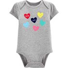 CARTER'S Body krátky rukáv Heart dievča 6 m /veľ. 68